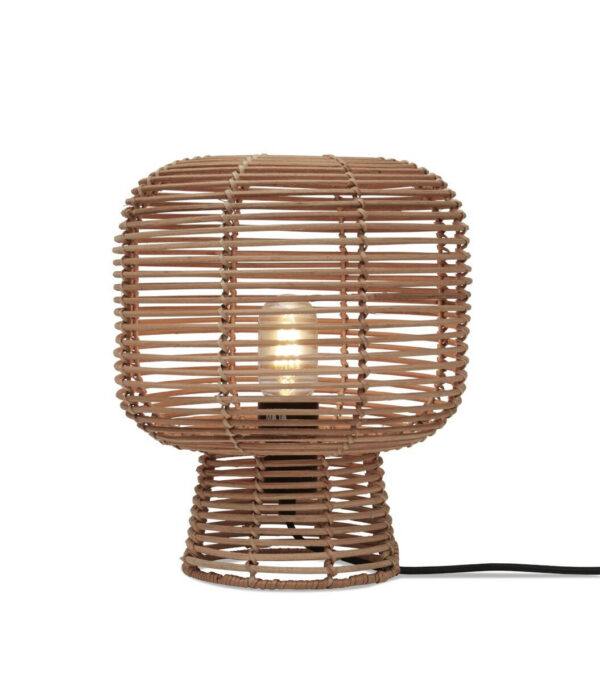 Luminaire rotin et osier : appliques, lampes et suspensions Lampe à poser Tanami en rotin naturel au design naturel par Good & Mojo