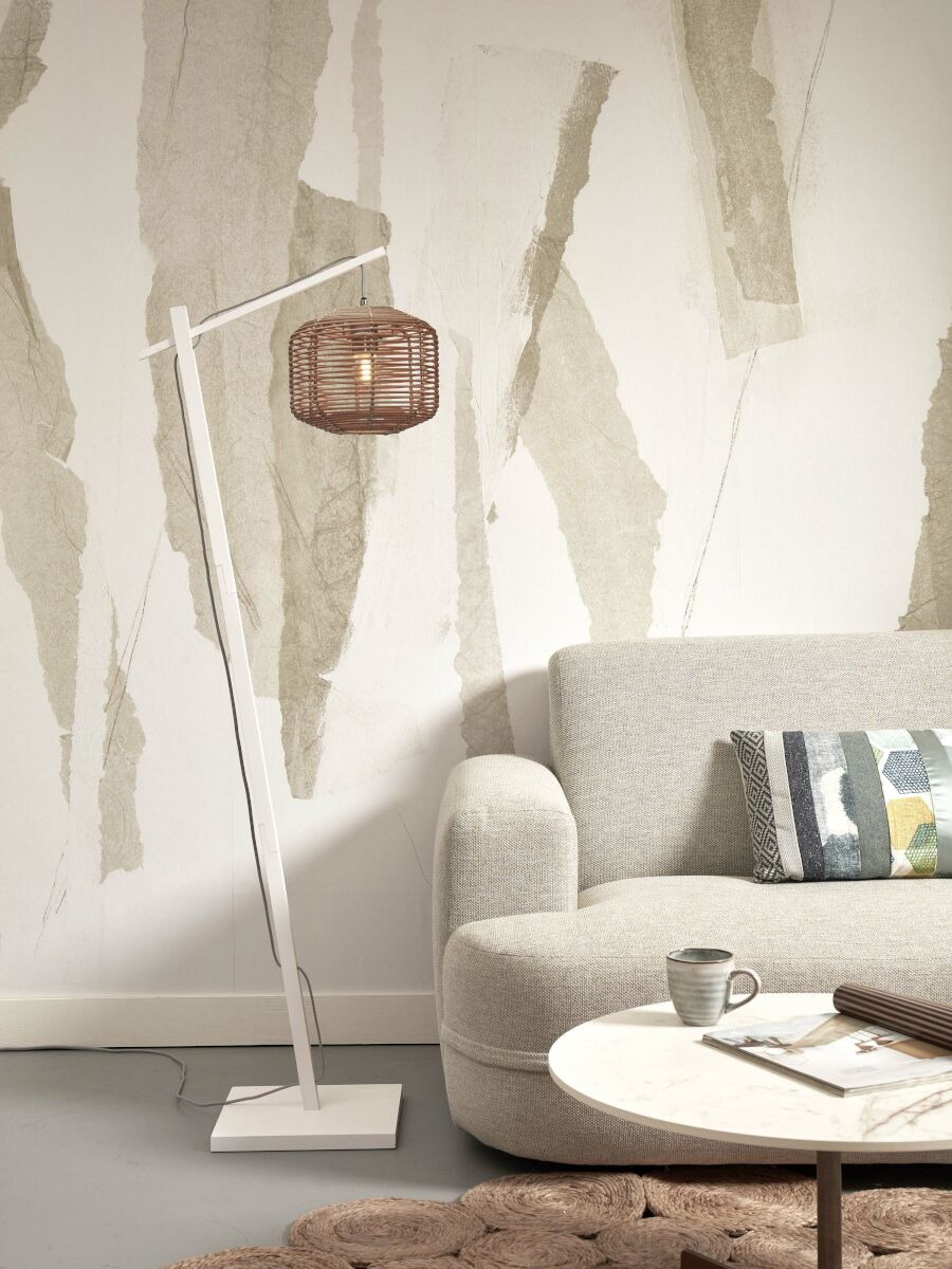 Lampadaire Tanami FS en rotin naturel au design naturel par Good & Mojo Lampadaire Tanami FS en rotin naturel au design naturel par Good & Mojo