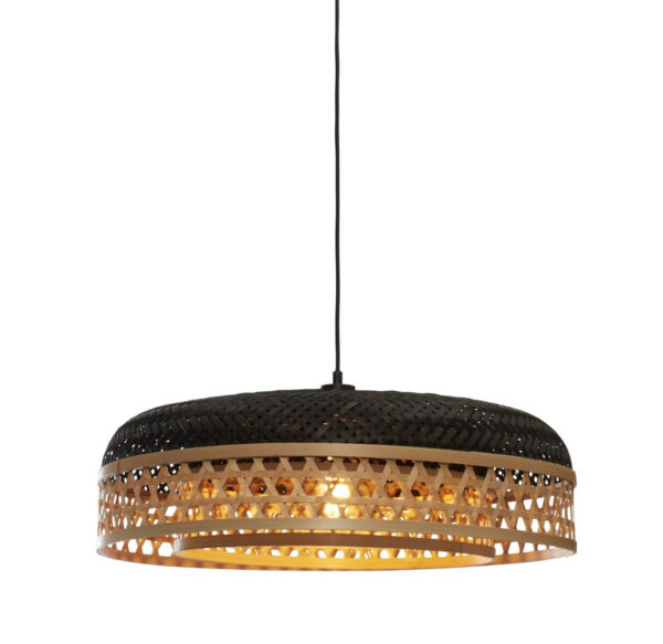 Suspension Ubud en bambou naturel au design naturel par Good & Mojo