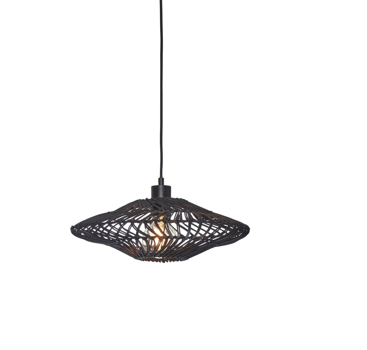 Suspension Zanzibar en rotin naturel au design naturel par Good & Mojo