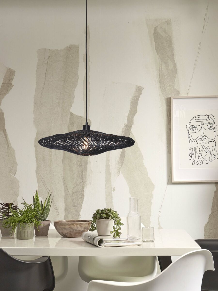 Suspension Zanzibar en rotin naturel au design naturel par Good & Mojo Suspension Zanzibar en rotin naturel au design naturel par Good & Mojo