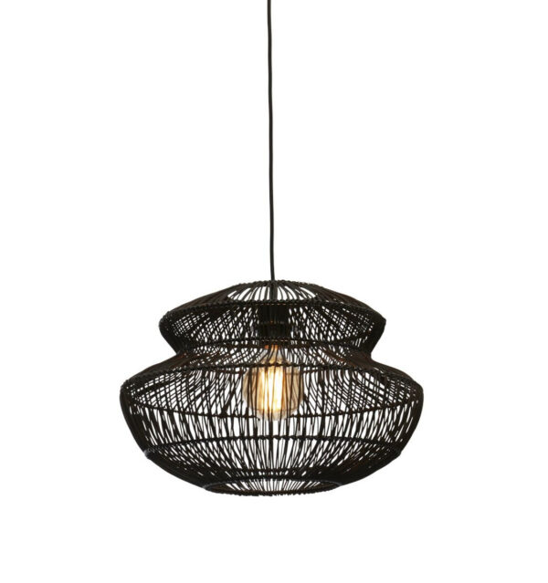 Suspension Zanzibar 2 en rotin naturel au design naturel par Good & Mojo