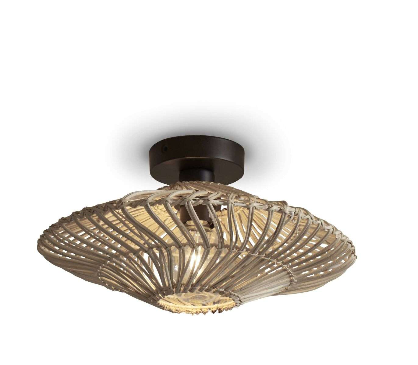 Plafonnier Zanzibar en rotin naturel au design naturel par Good & Mojo Plafonnier Zanzibar en rotin naturel au design naturel par Good & Mojo