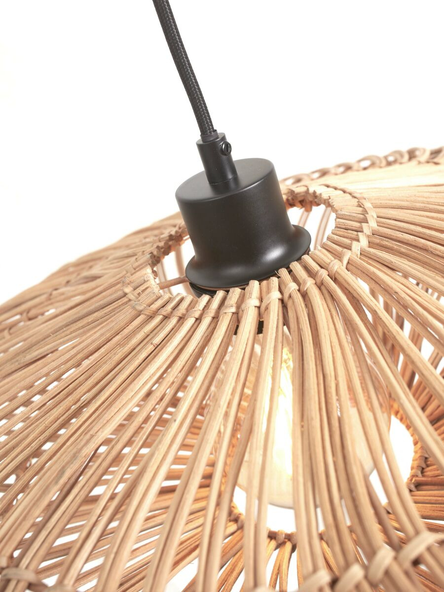 Lampadaire Zanzibar en rotin naturel au design naturel par Good & Mojo Lampadaire Zanzibar en rotin naturel au design naturel par Good & Mojo