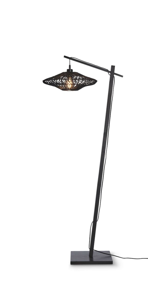 Lampadaire Zanzibar en rotin naturel au design naturel par Good & Mojo Lampadaire Zanzibar en rotin naturel au design naturel par Good & Mojo