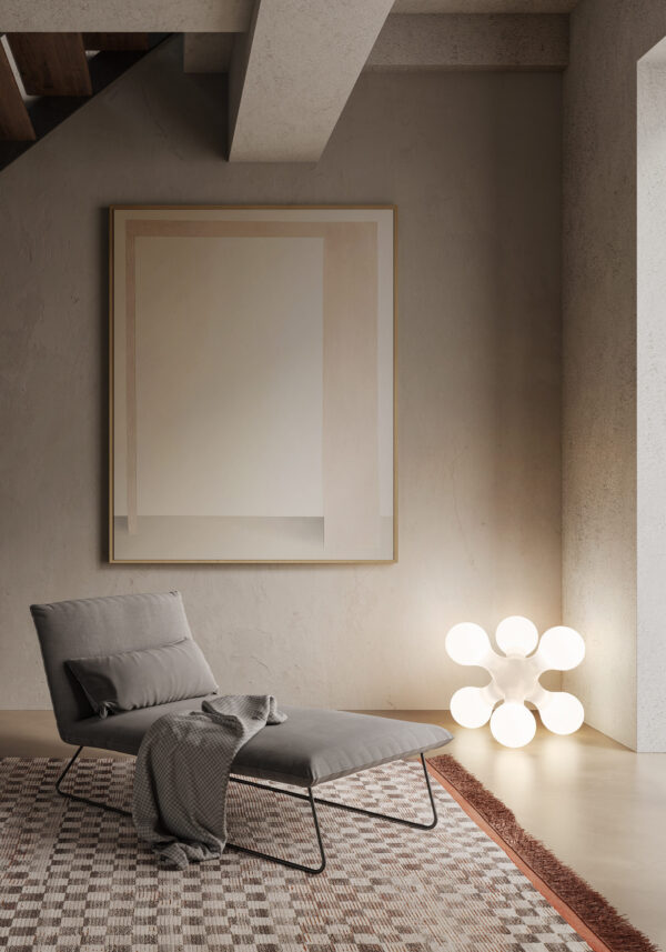 Lampe à poser Atomium en polyéthylène par Hopf & Wortmann x KDLN