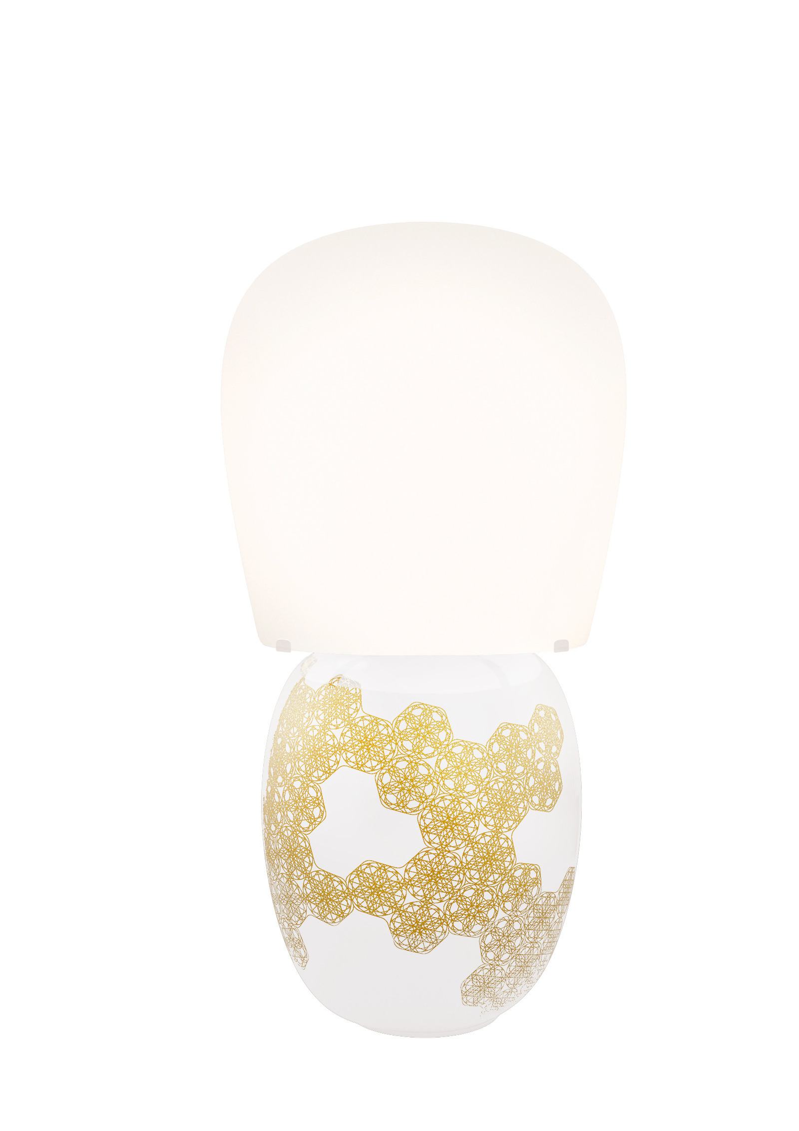 Lampe à poser Hive en céramique par Ini Archibong x KDLN