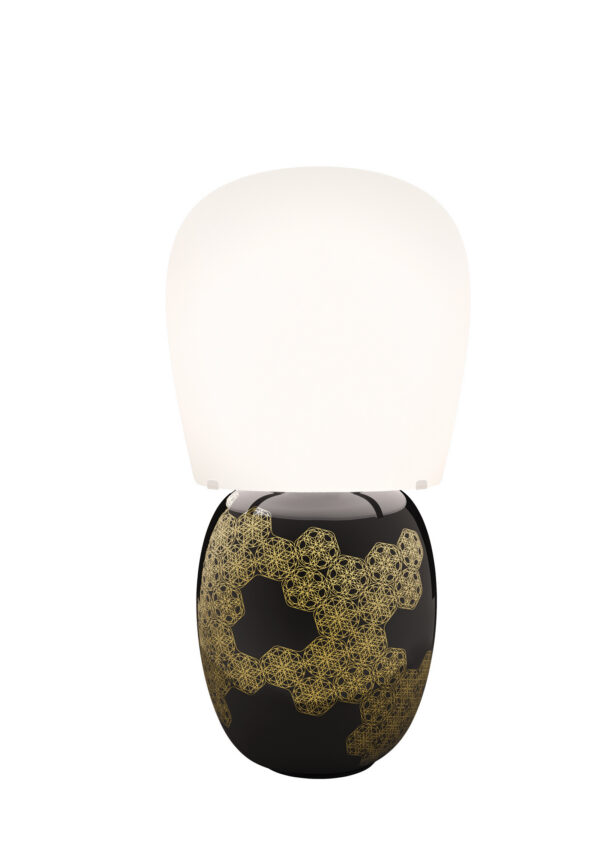 Lampe à poser Hive en céramique par Ini Archibong x KDLN