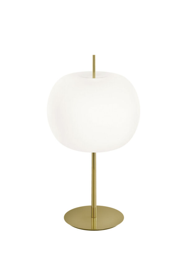 Lampe à poser Kushi XL en verre et métal par Alberto Saggia & Valerio Sommella x KDLN