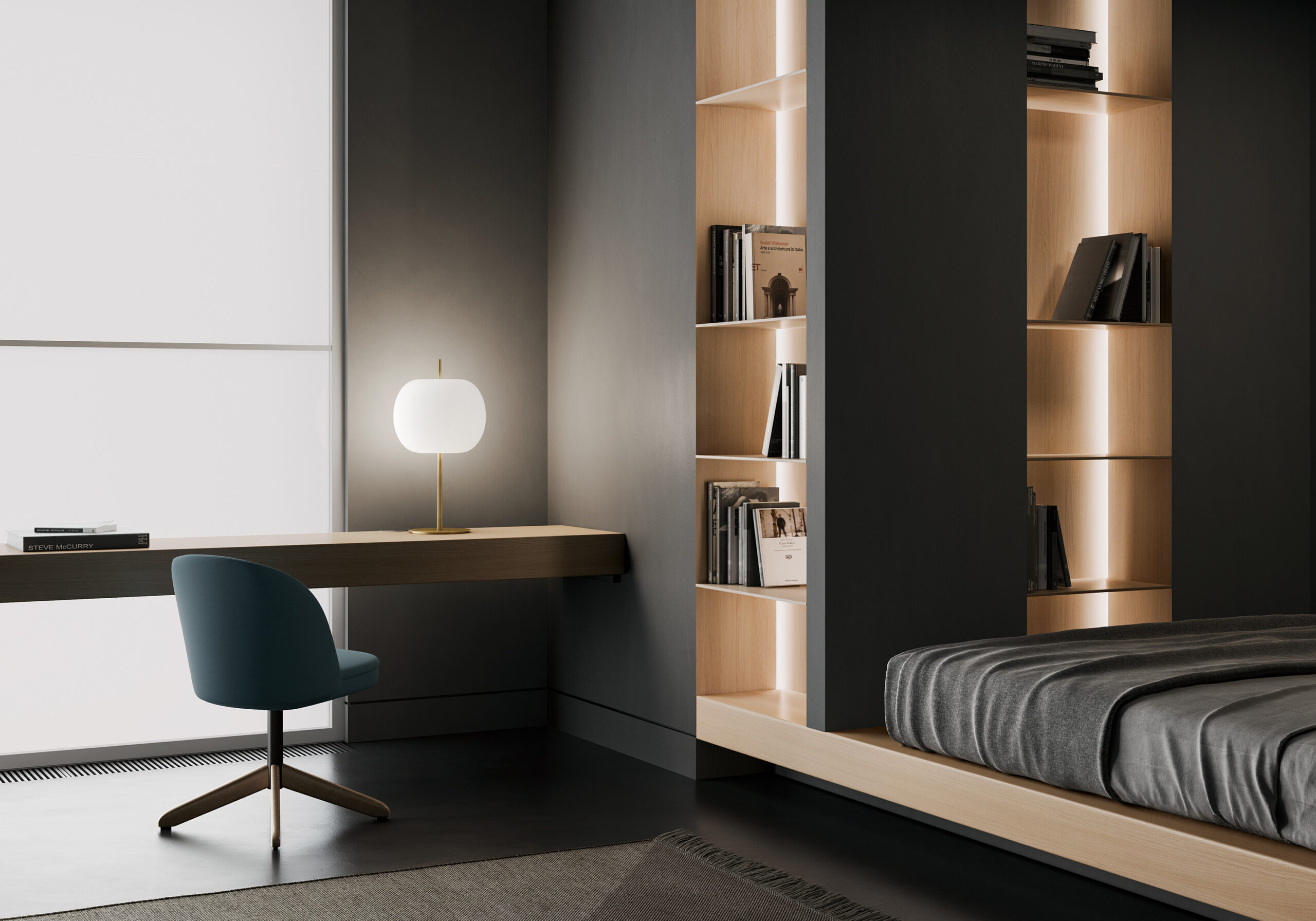 Lampe à poser Kushi XL en verre et métal par Alberto Saggia & Valerio Sommella x KDLN Lampe à poser Kushi XL en verre et métal par Alberto Saggia & Valerio Sommella x KDLN