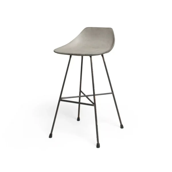 Chaise Comptoir Hauteville en Beton