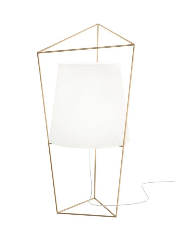 Lampe à poser Tatu en verre et métal par MrSmith Studio x KDLN