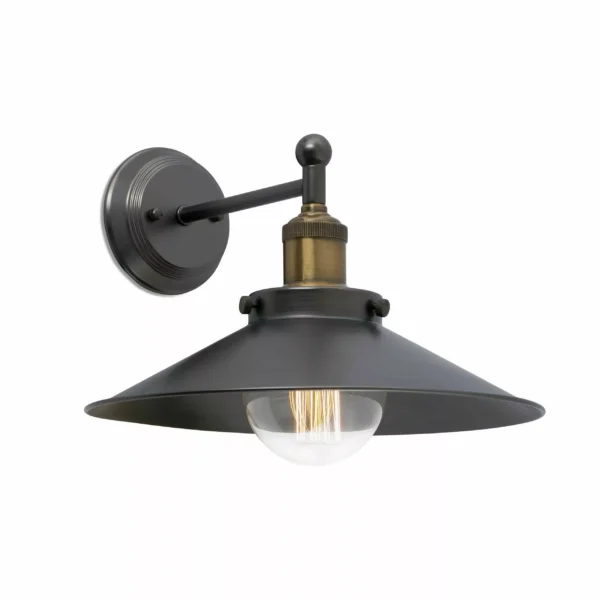 Applique murale Retro'Light 4 en métal au style vintage et retro