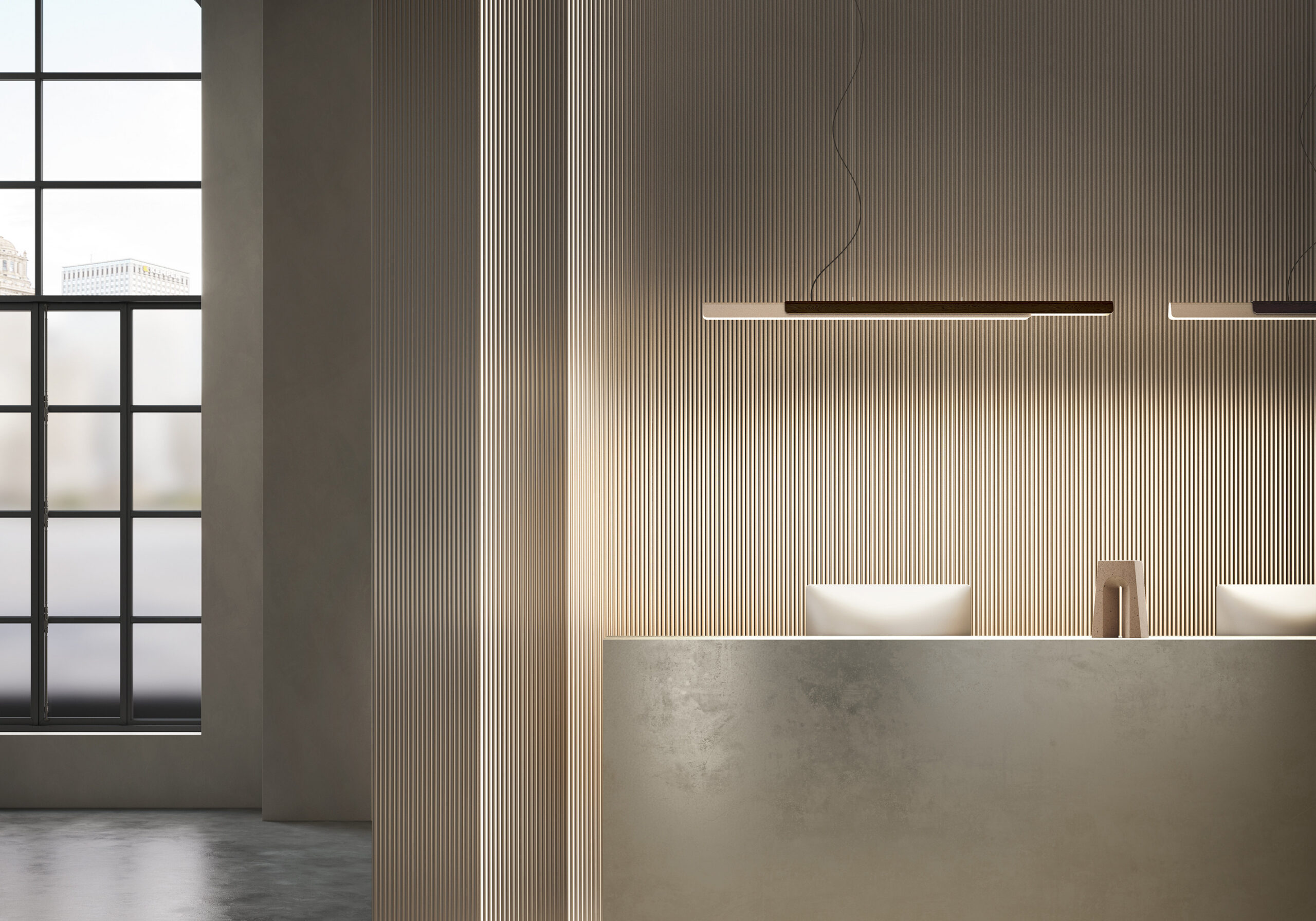 Suspension Dala Linear en métal par Francesca Smiraglia x KDLN Suspension Dala Linear en métal par Francesca Smiraglia x KDLN
