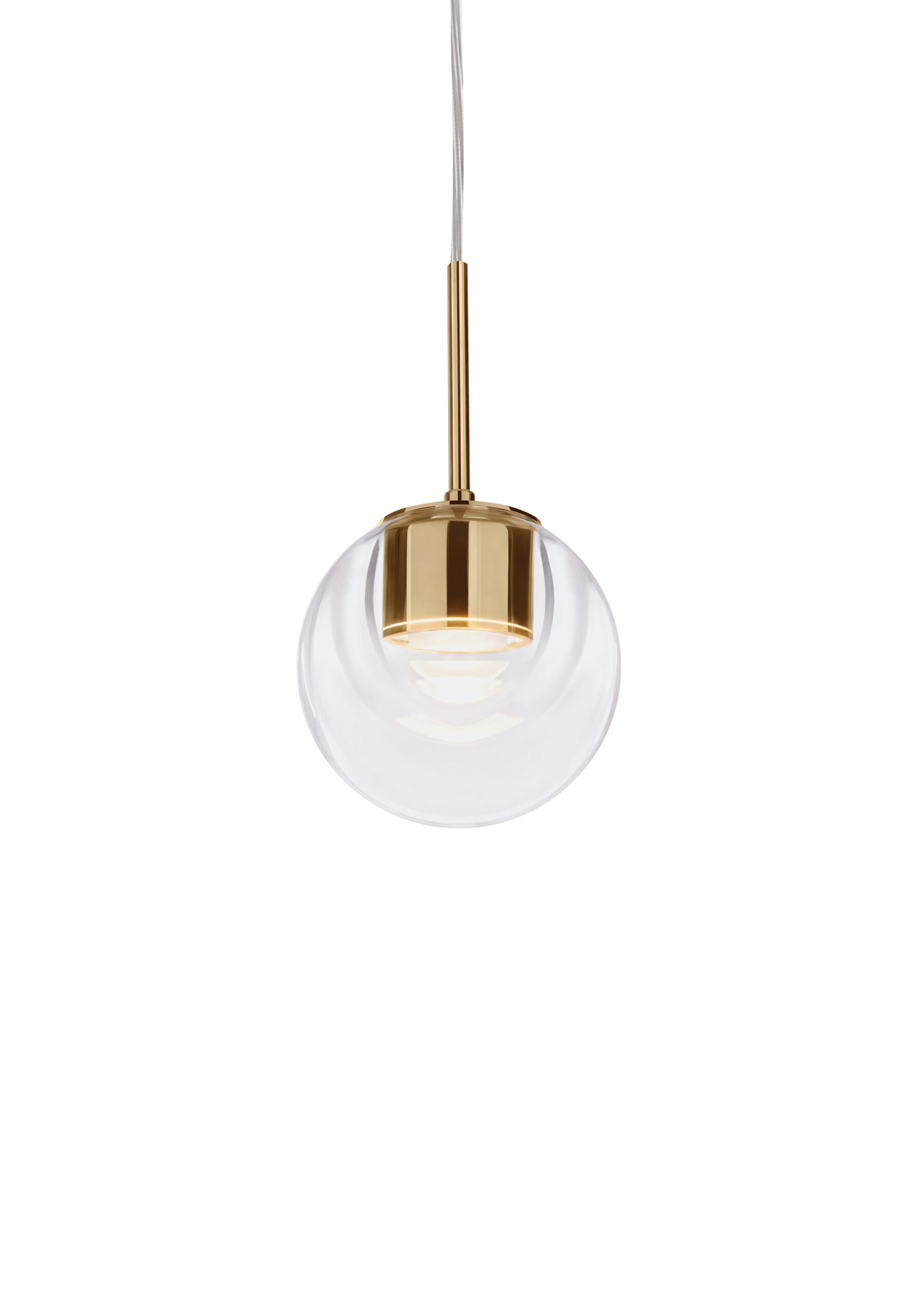 Suspension Dew en verre et aluminium par Emmanuel Babled x KDLN Suspension Dew en verre et aluminium par Emmanuel Babled x KDLN