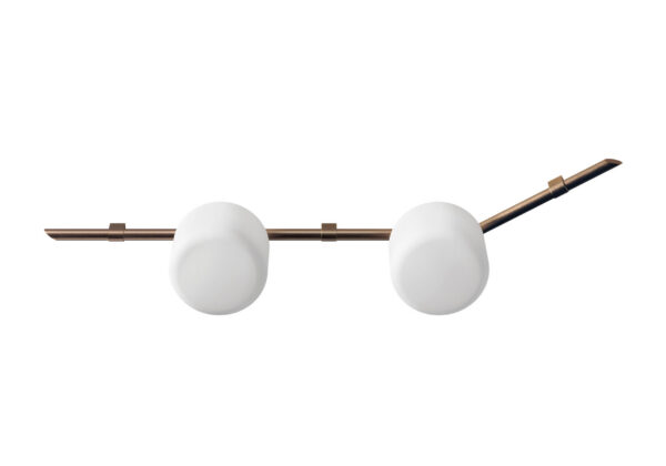 Plafonnier Floed en verre et aluminium par Storagemilano x KDLN