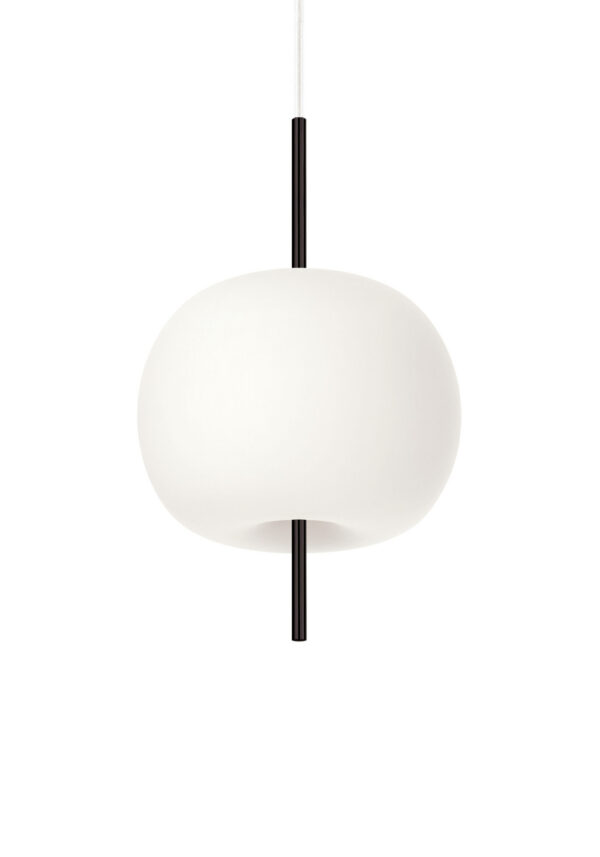 Suspension Kushi en verre et métal par Alberto Saggia & Valerio Sommella x KDLN