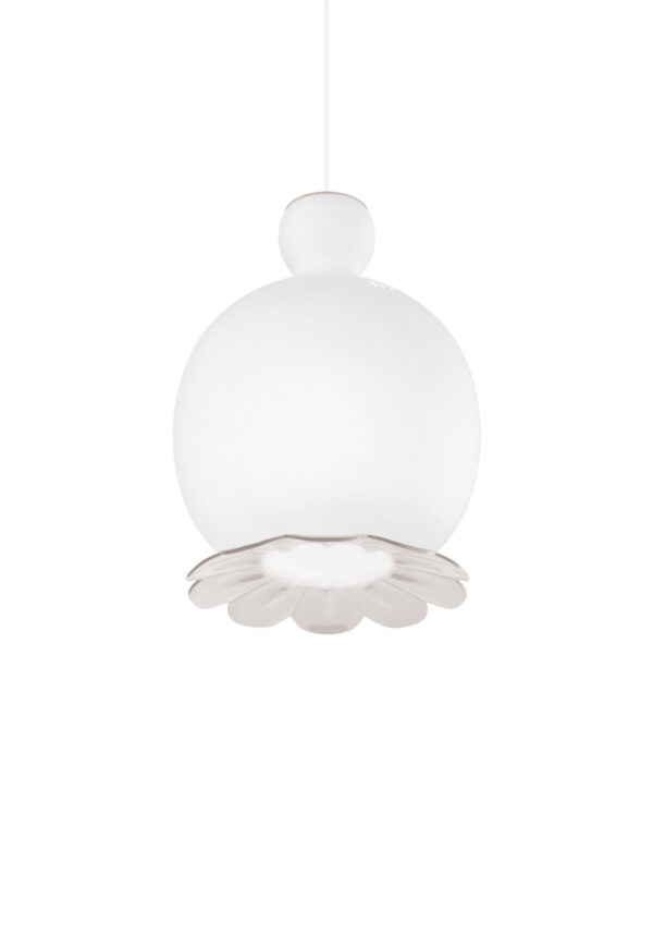 Suspension Opyo en verre et métal par Cristina Celestino x KDLN