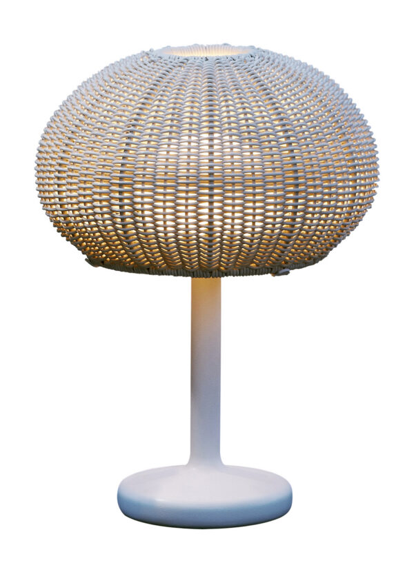 Lampe à poser d'extérieur Garota M36 en fibre synthétique par Alex Fernández Camps & Gonzalo Milà x Bover