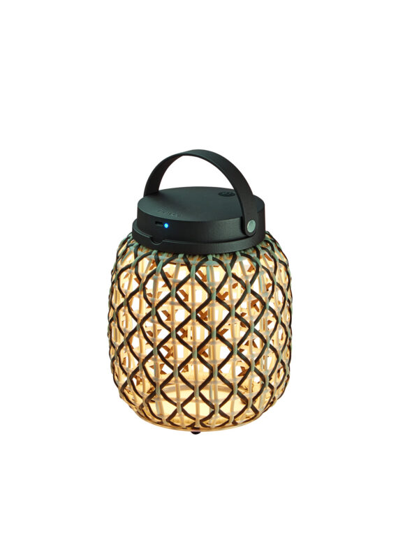 Lampe à poser d'extérieur Nans M21R en fibre synthétique par Joana Bover x Bover