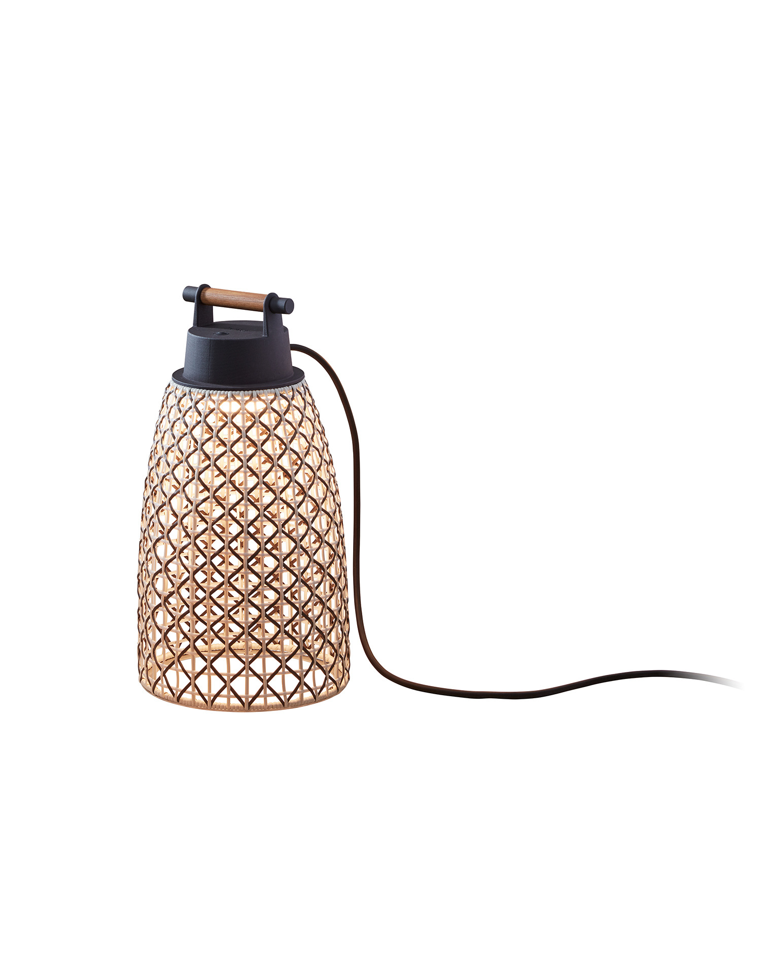 Lampe à poser d'extérieur Nans Portable en fibre synthétique par Joana Bover x Bover Lampe à poser d'extérieur Nans Portable en fibre synthétique par Joana Bover x Bover