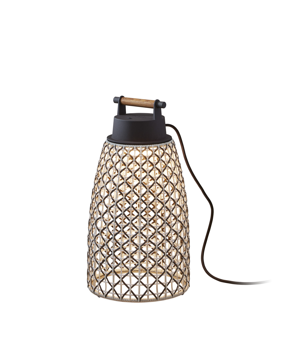 Lampe à poser d'extérieur Nans Portable en fibre synthétique par Joana Bover x Bover Lampe à poser d'extérieur Nans Portable en fibre synthétique par Joana Bover x Bover