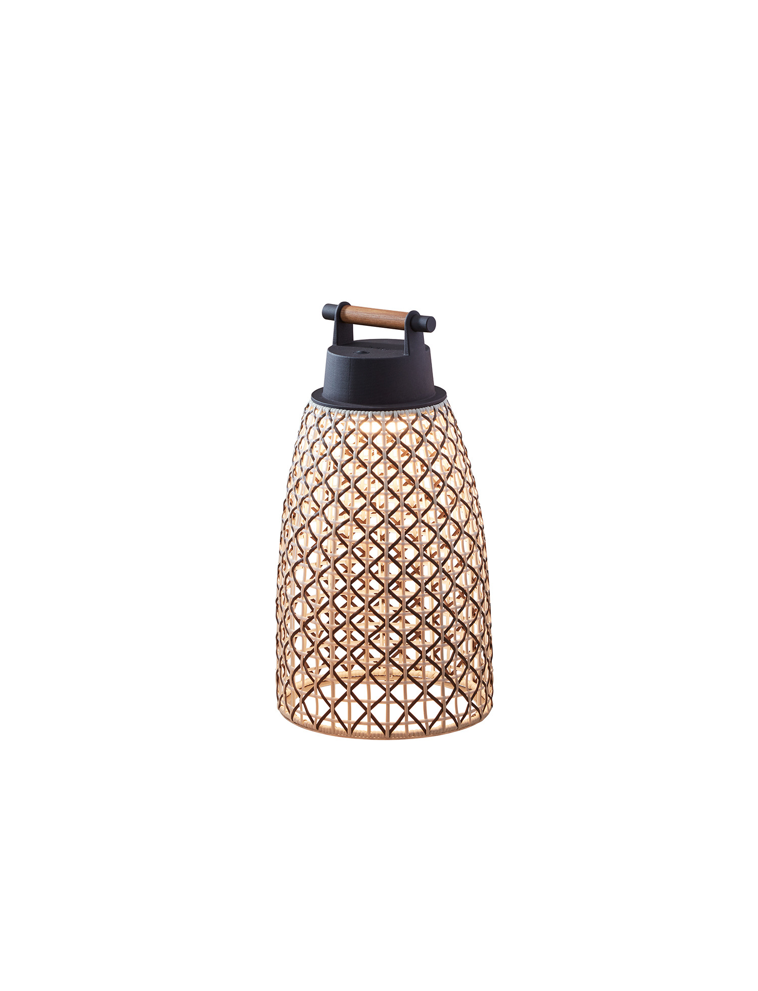Lampe à poser d'extérieur Nans Portable en fibre synthétique par Joana Bover x Bover