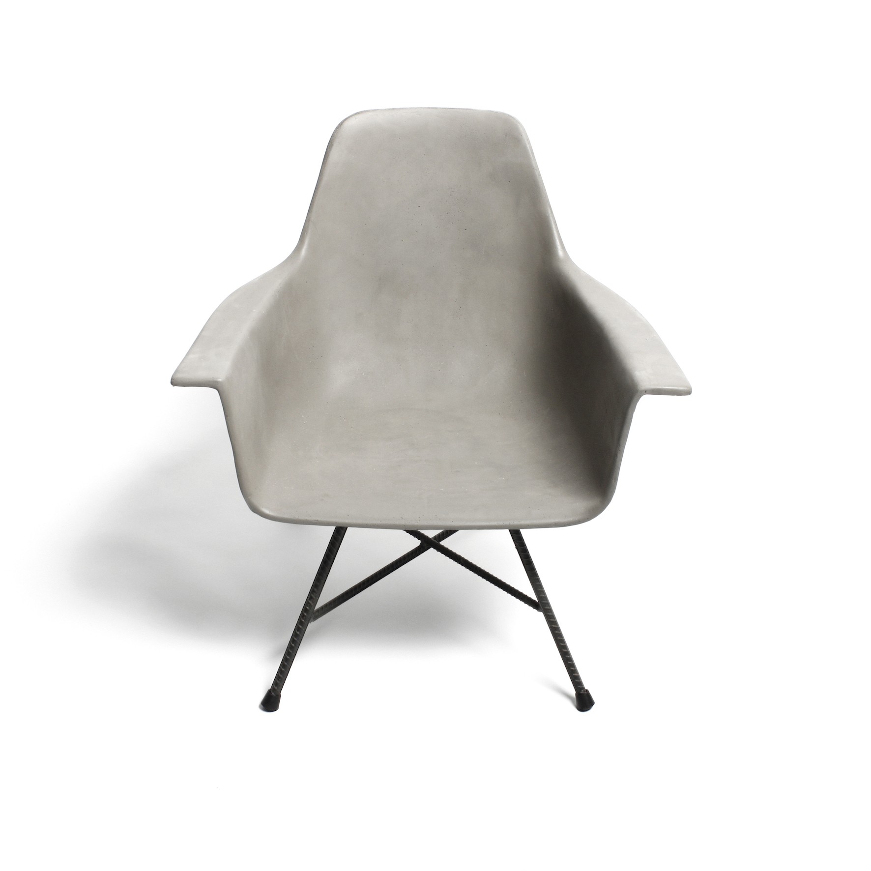 Fauteuil Hauteville design en béton 65cm par Lyon Beton Chaise Comptoir Hauteville en Beton