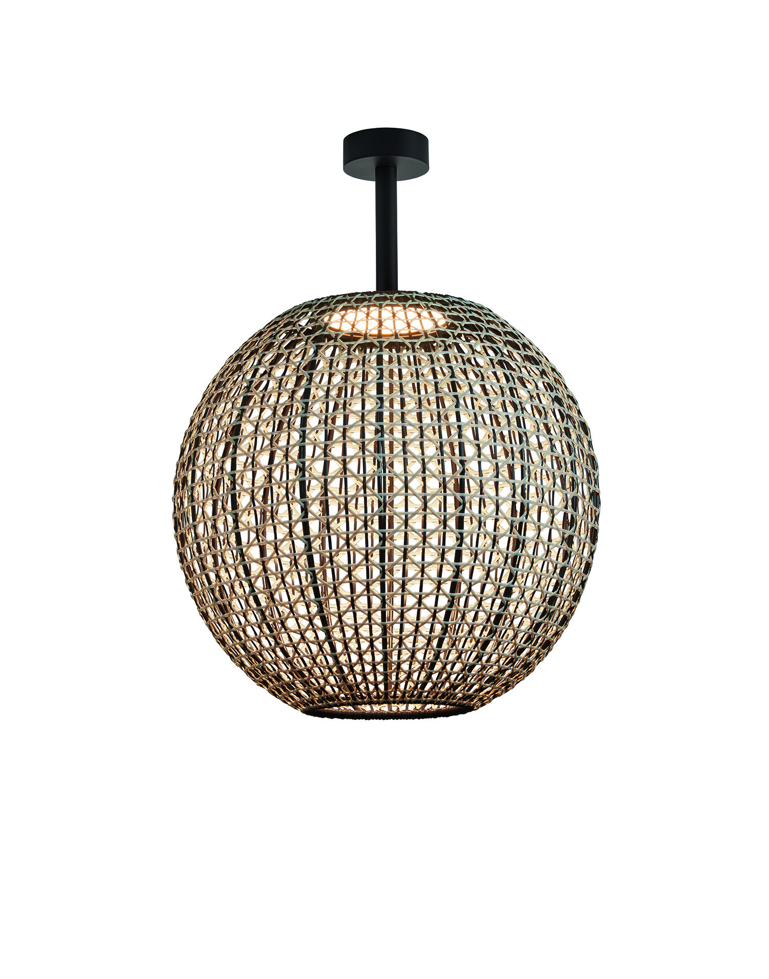Plafonnier extérieur Nans Sphere PF en fibre synthétique par Joana Bover x Bover