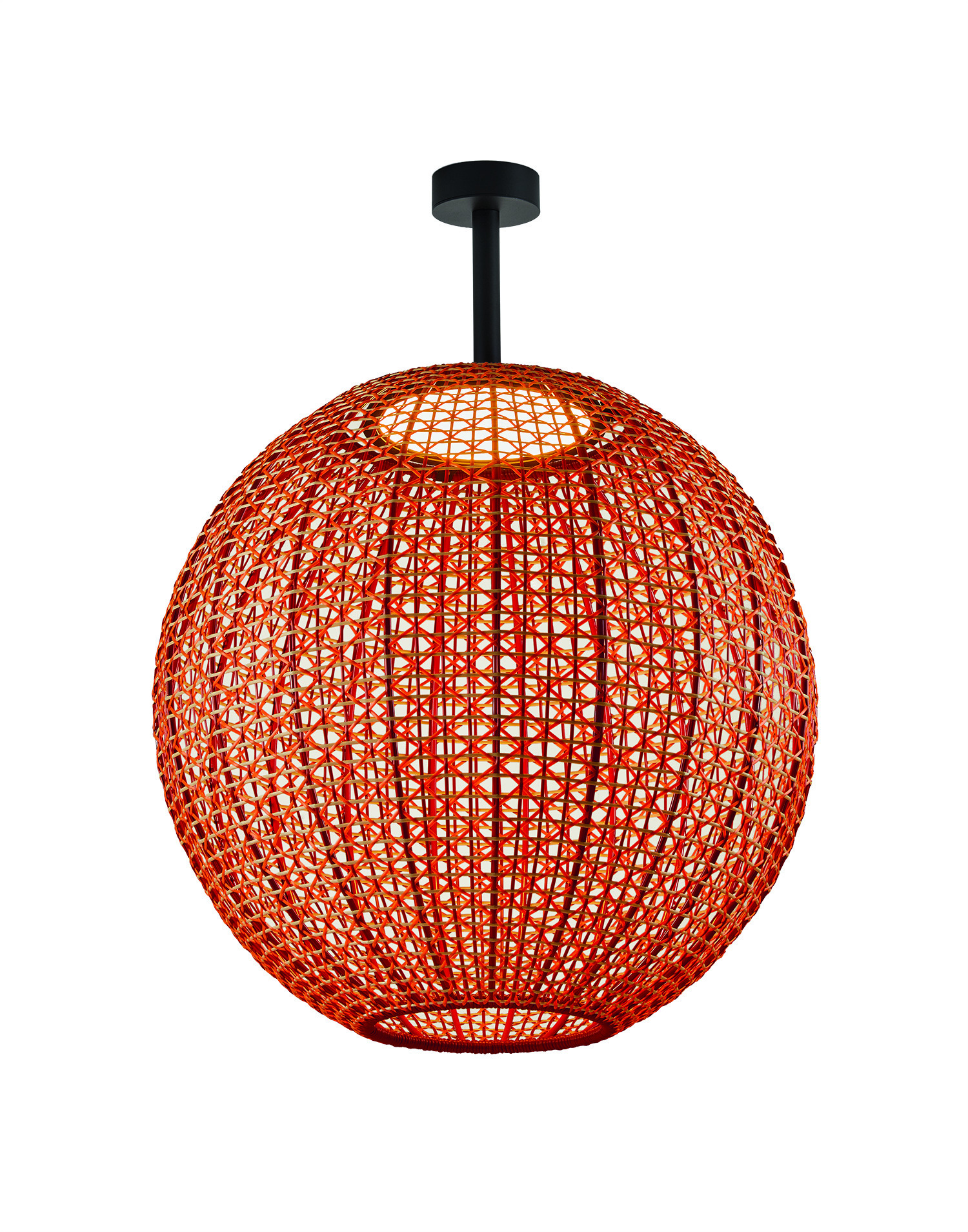 Plafonnier extérieur Nans Sphere PF en fibre synthétique par Joana Bover x Bover