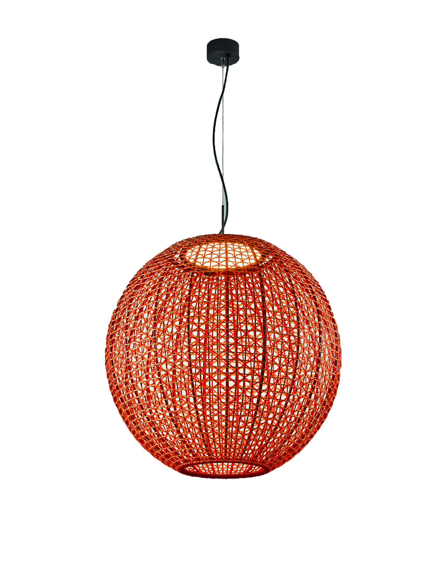 Suspension extérieur Nans Sphere S en fibre synthétique par Joana Bover x Bover