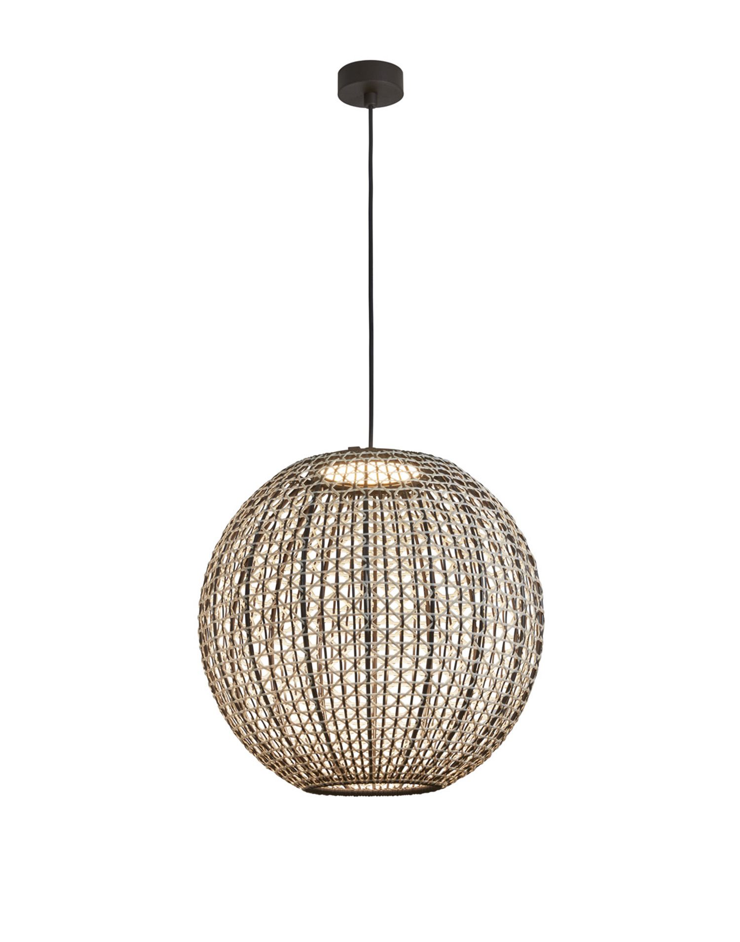 Suspension extérieur Nans Sphere S en fibre synthétique par Joana Bover x Bover