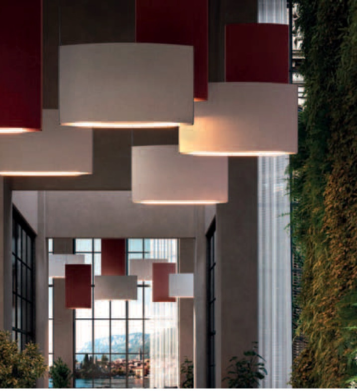 Suspension Noren A en MDF par Estudi Manel Molina x Bover Suspension Noren A en MDF par Estudi Manel Molina x Bover