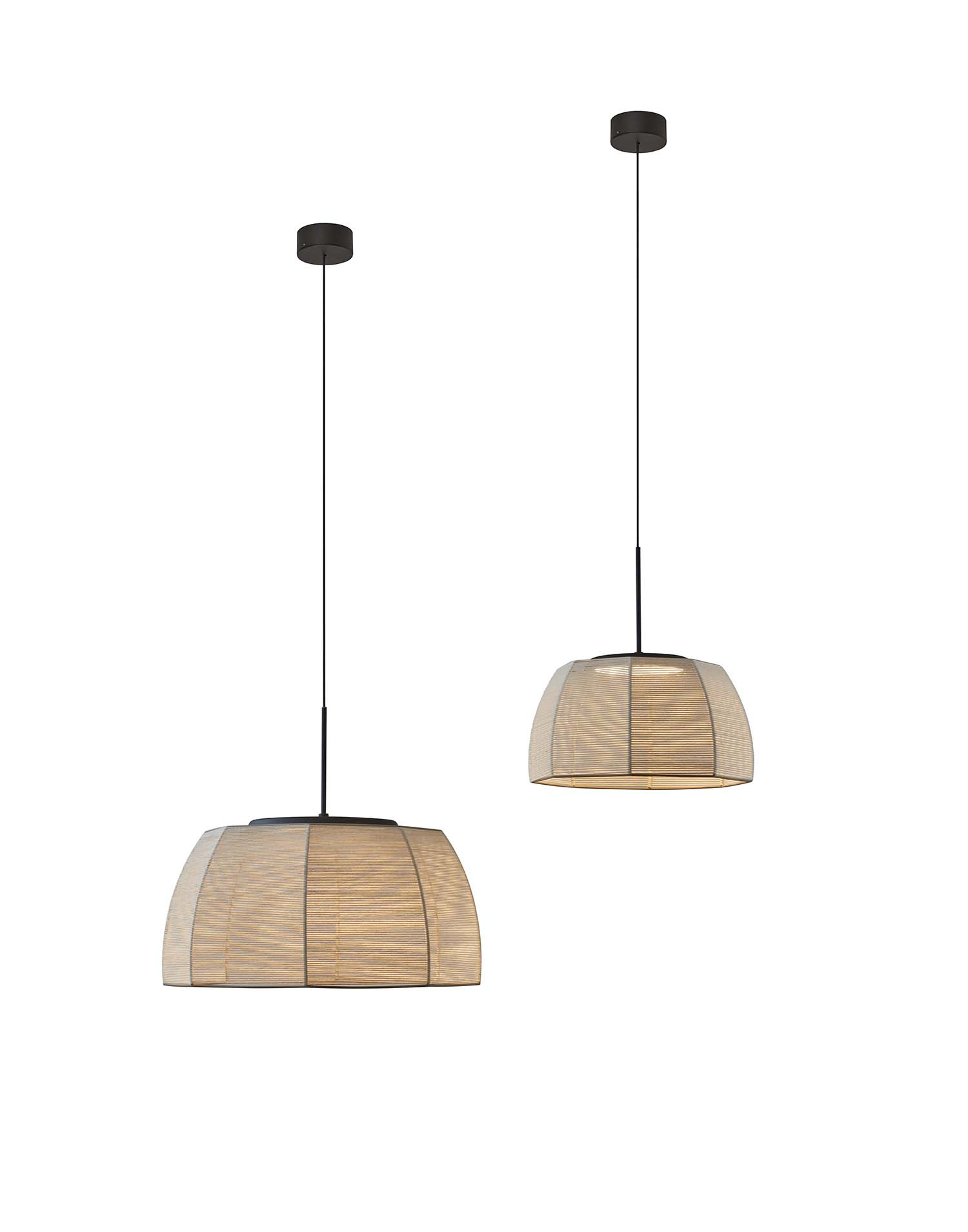 Suspension Tanit en coton par Gonzalo Milà x Bover Suspension Tanit en coton par Gonzalo Milà x Bover