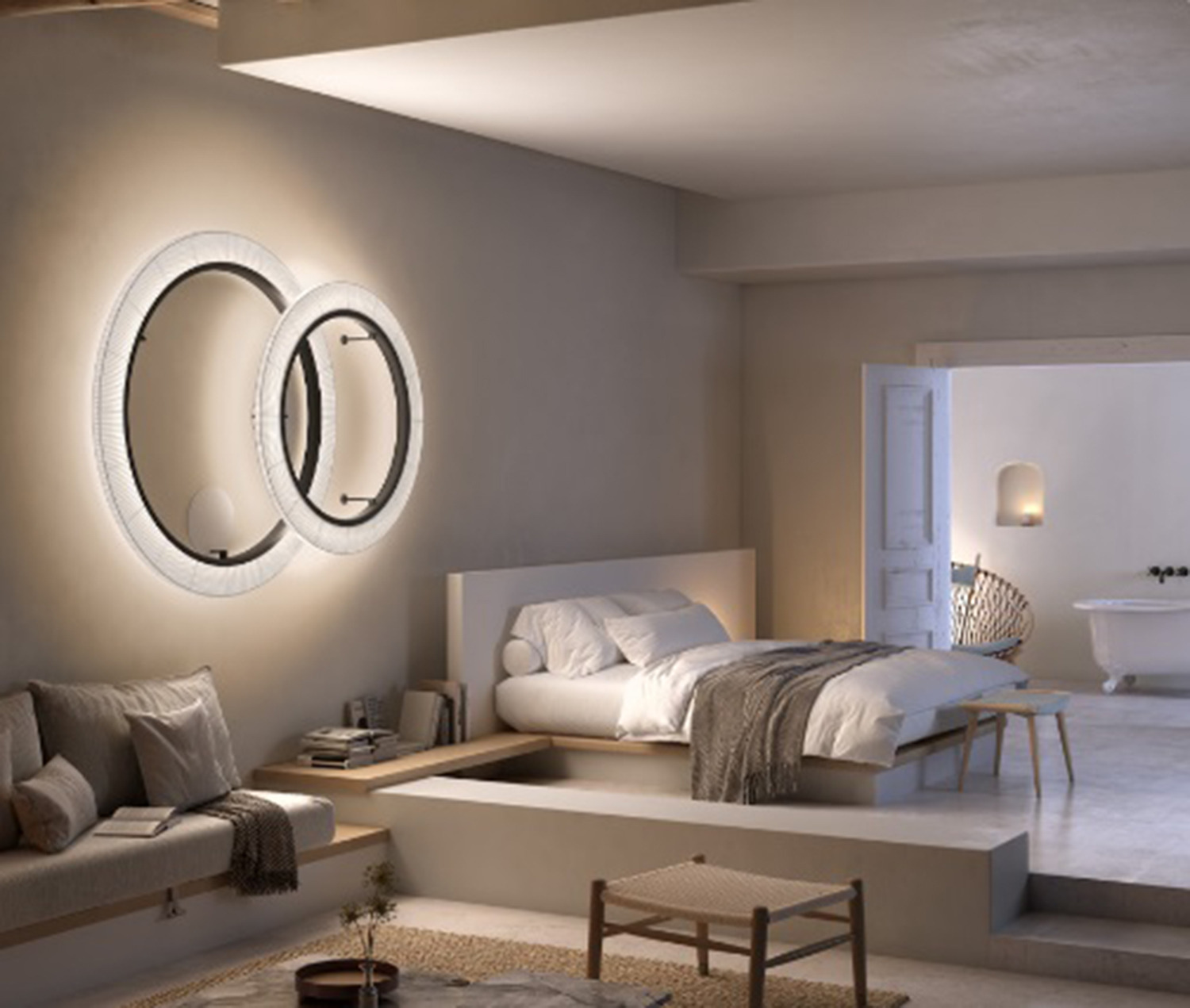 Plafonnier Roda PF en Aluminium par Joana Bover x Bover Plafonnier Roda PF en Aluminium par Joana Bover x Bover