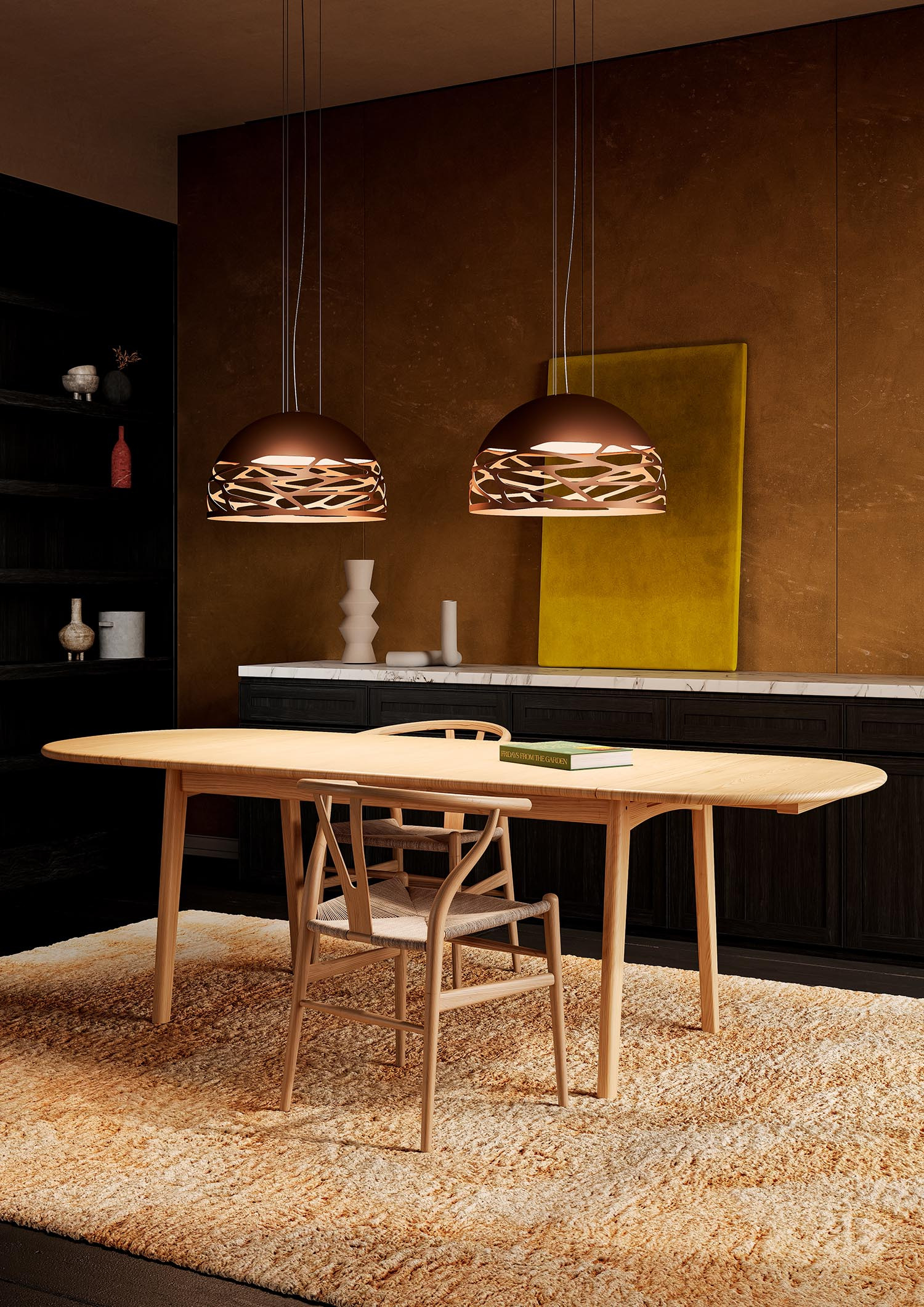 Suspension Kelly dome en métal par Andrea Tosetto x Lodes Suspension Kelly dome en métal par Andrea Tosetto x Lodes