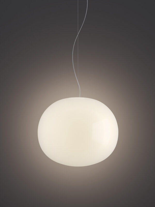 Suspension Volum en verre soufflé par Snøhetta x Lodes