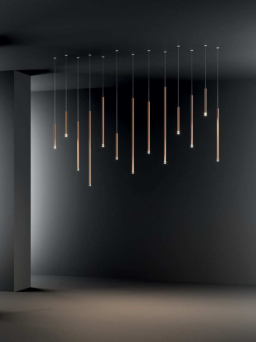 Suspension A-Tube Nano en métal par Studio Italia Design x Lodes Suspension A-Tube Nano en métal par Studio Italia Design x Lodes