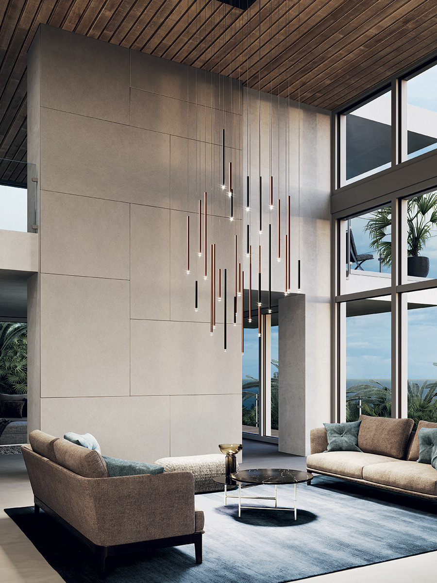 Suspension A-Tube Nano en métal par Studio Italia Design x Lodes Suspension A-Tube Nano en métal par Studio Italia Design x Lodes
