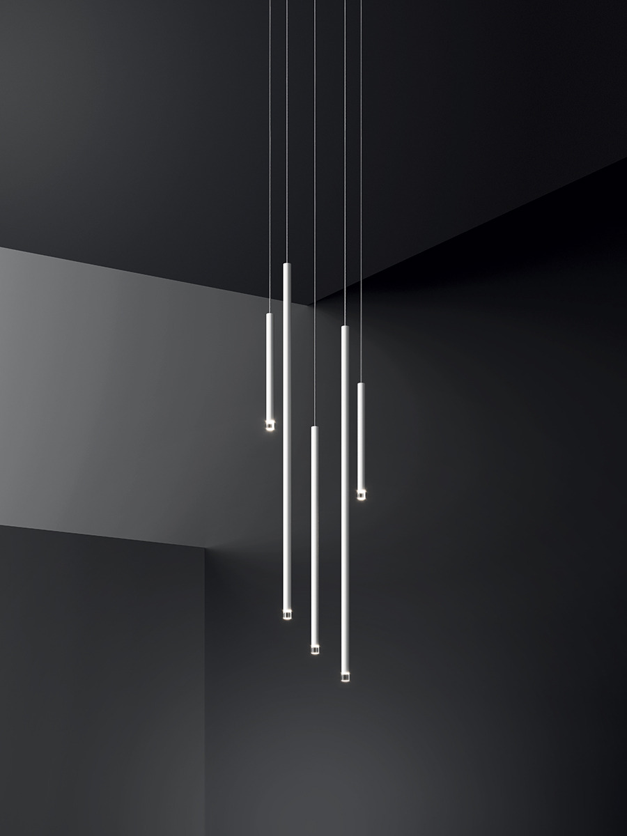 Suspension A-Tube Nano en métal par Studio Italia Design x Lodes Suspension A-Tube Nano en métal par Studio Italia Design x Lodes