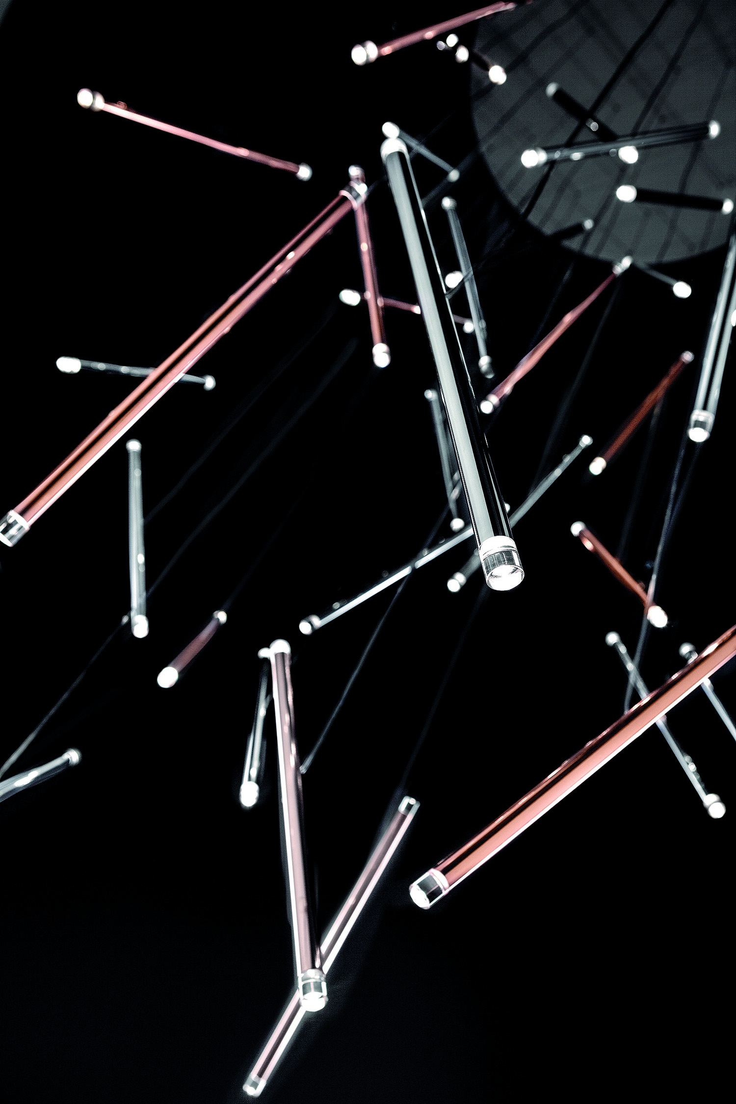 Suspension A-Tube Nano duo en méthacrylate par Studio Italia Design x Lodes Suspension A-Tube Nano duo en méthacrylate par Studio Italia Design x Lodes