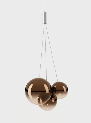 Suspension Random Cluster en verre soufflé par Chia–Ying Lee x Lodes Suspension Random Cluster en verre soufflé par Chia–Ying Lee x Lodes