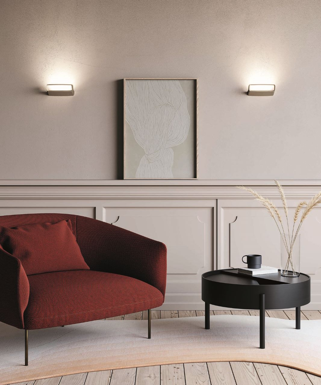 Applique murale Aile en aluminium par Luca Nichetto x Lodes Applique murale Aile en aluminium par Luca Nichetto x Lodes