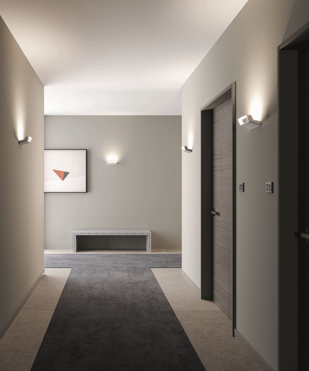 Applique murale Aile en aluminium par Luca Nichetto x Lodes Applique murale Aile en aluminium par Luca Nichetto x Lodes