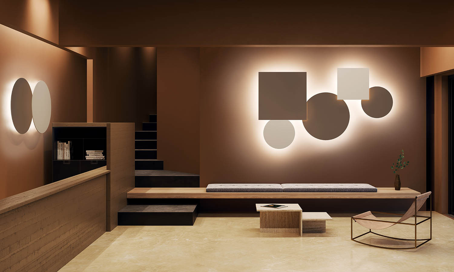 Applique murale Puzzle Méga en métal par Studio Italia Design x Lodes Applique murale Puzzle Méga en métal par Studio Italia Design x Lodes