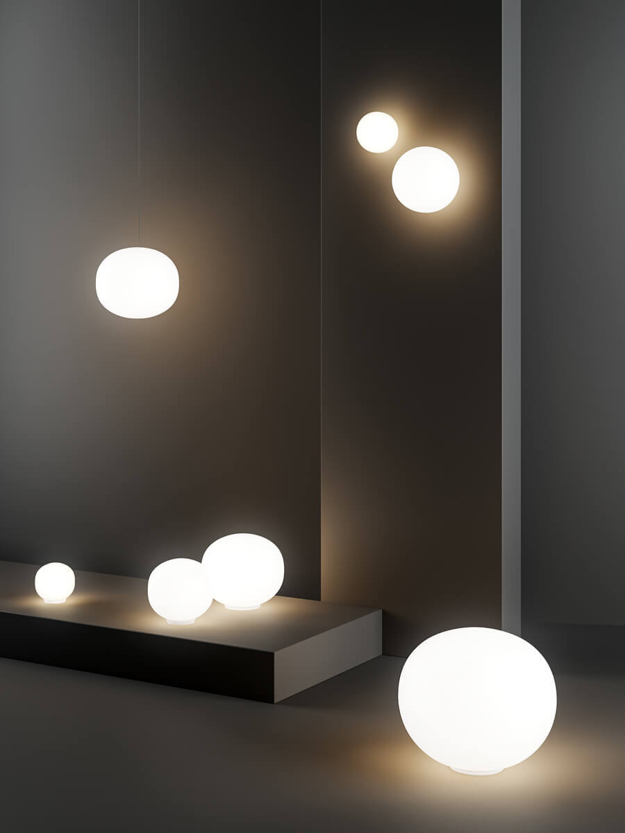 Applique murale Volum mirror en silicone par Snøhetta x Lodes Applique murale Volum mirror en silicone par Snøhetta x Lodes