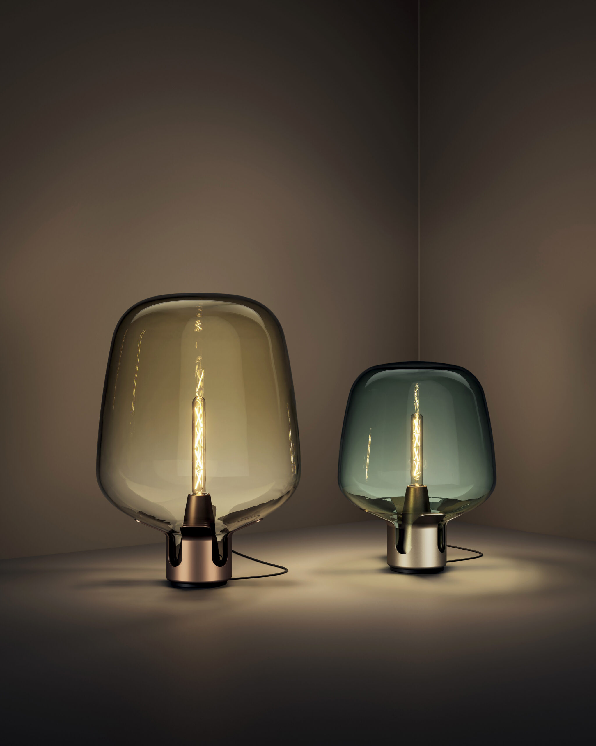 Lampe à poser Flar en verre par Patrick Norguet x Lodes Lampe à poser Flar en verre par Patrick Norguet x Lodes