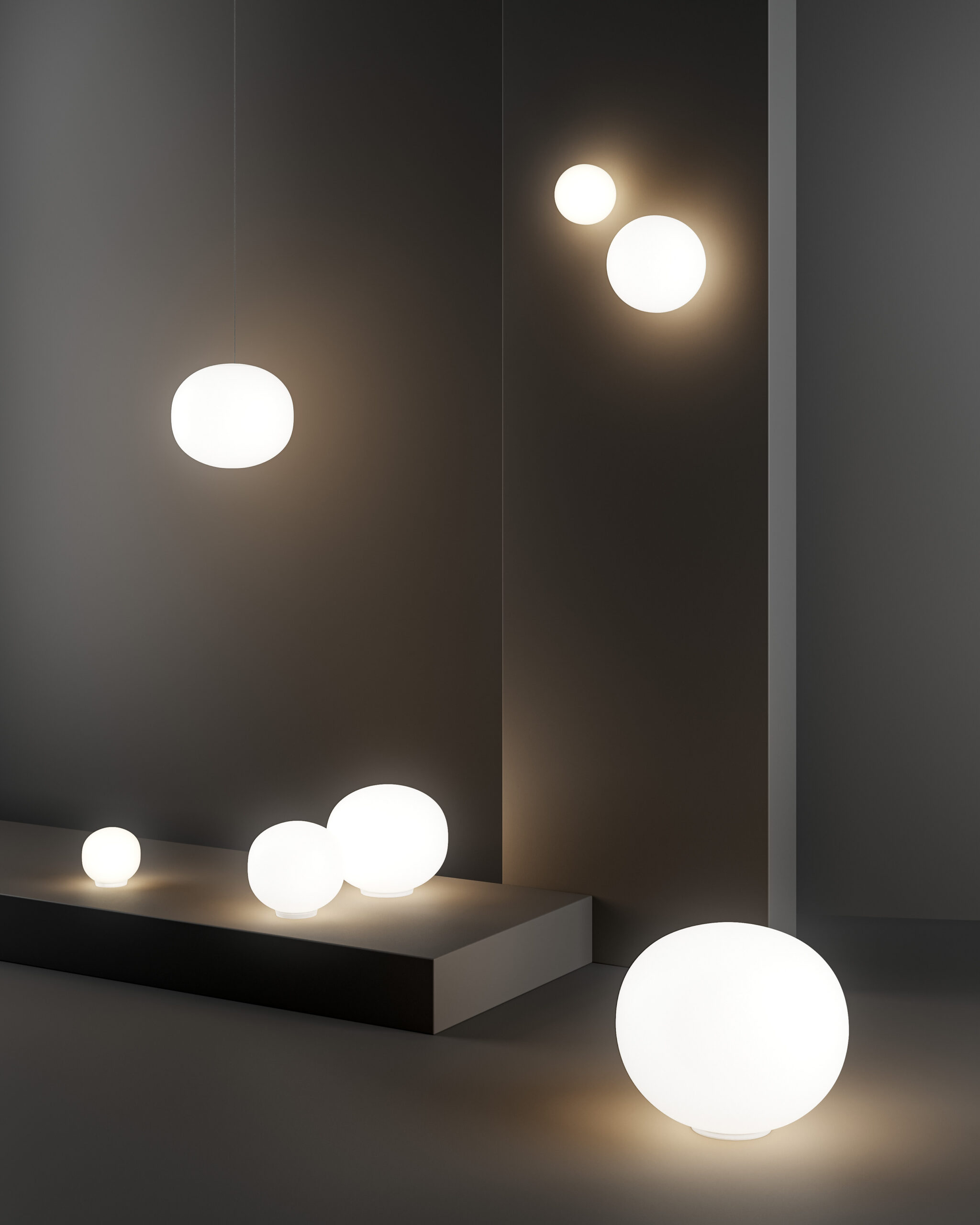 Lampe à poser Volum en verre par Snøhetta x Lodes Lampe à poser Volum en verre par Snøhetta x Lodes