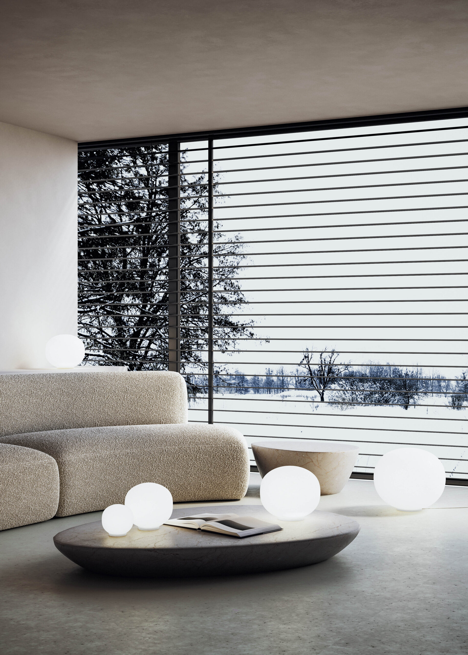 Lampe à poser Volum en verre par Snøhetta x Lodes Lampe à poser Volum en verre par Snøhetta x Lodes
