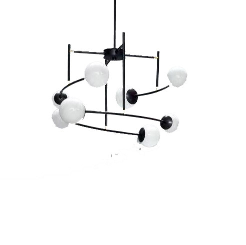 Suspension Arch 7252/8 en métal par Matteo Valenti x MM Lampadari